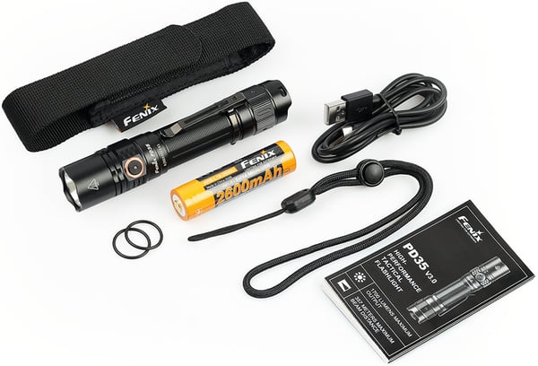 Fenix PD35 V3.0 ficklampa, 1700 lm