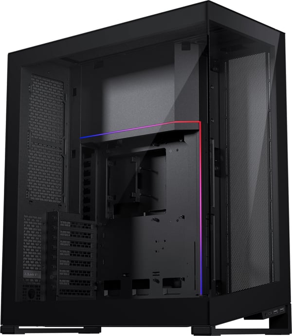 Phanteks NV7 Full Tower ATX-chassi med panoramafönster, svart