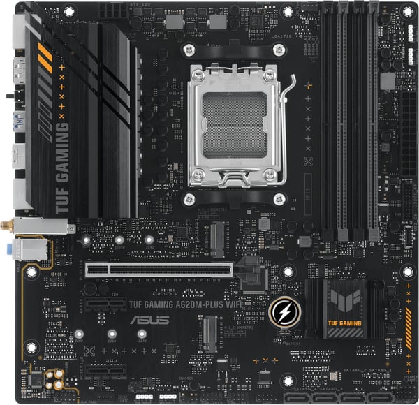 ASUS TUF GAMING A620M-PLUS WIFI mATX moderkort