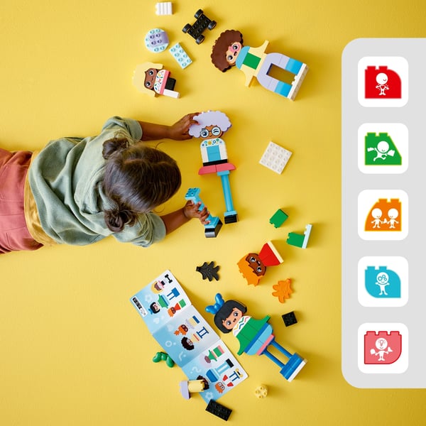 LEGO DUPLO Town Byggbara människor med stora känslor 10423