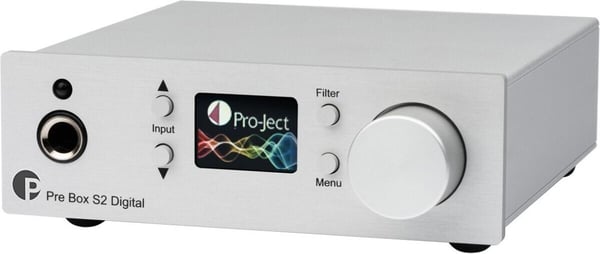 Pro-Ject Pre Box S2 Digital Edition 23 -forstærker, sølv