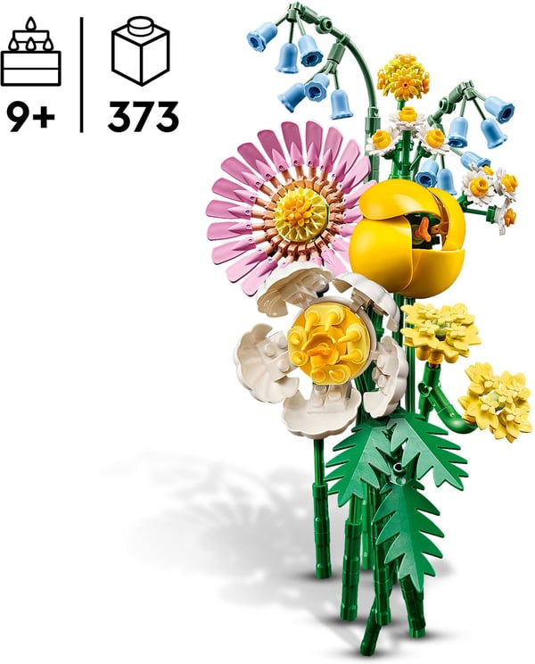 LEGO Botanicals 10347 – Liten solig blomsterbukett