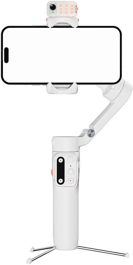 HOHEM iSteady V3 AI Kit gimbal för mobiltelefon, vit