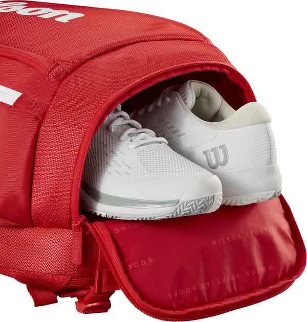 Wilson Super Tour tennistäsk, röd