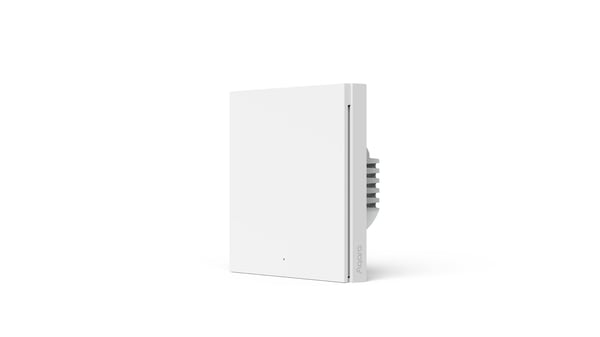 Aqara Smart väggströmbrytare H1 (med neutral), 1-knapp, vit