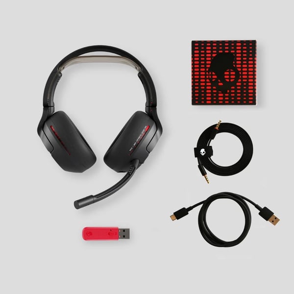 Skullcandy Crusher Plyr 720 trådlösa gaming-headset, svart