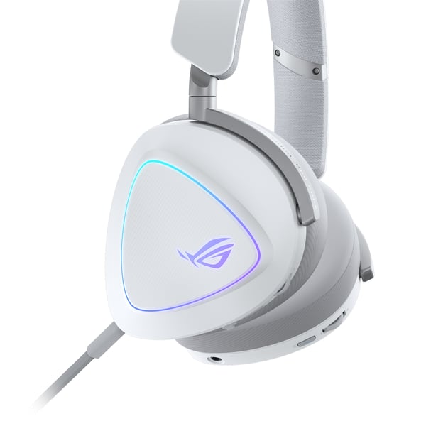 Asus ROG Delta II trådlösa gamingheadset, vit