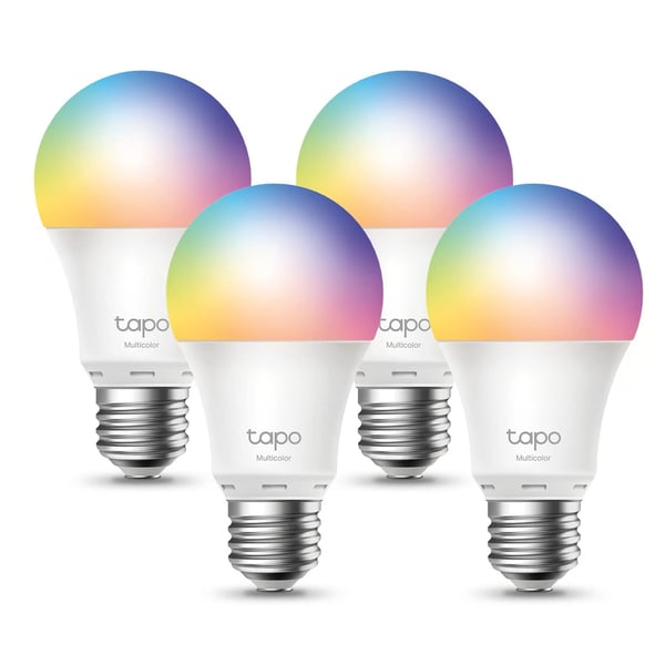 TP-Link Tapo L530E E27 Smartlampa, 4-pack