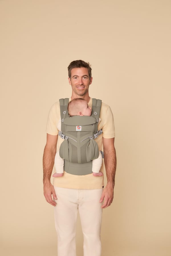Ergobaby Omni Classic Mesh bärsele, ljusgrön