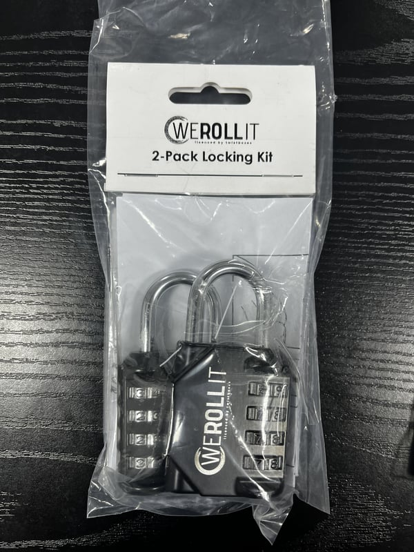 WeRollit låsset, 2-pack