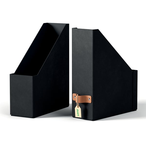 Leitz Puro tidskriftssamlare, 2 st, svart