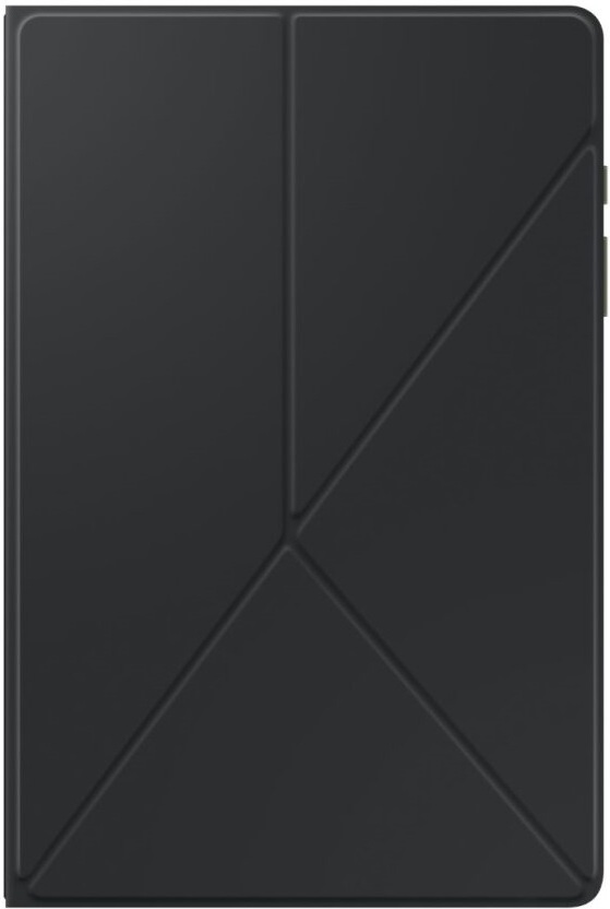 Samsung Galaxy Tab A9+ Book Cover -skyddsfodral, svart