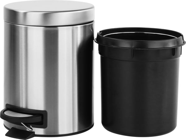 Enne Convi Pedal 5L papperskorg, rostfritt stål