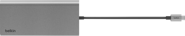 Belkin Connect USB-C 8-i-1 Dual Display Core Hub - hub, otte porte