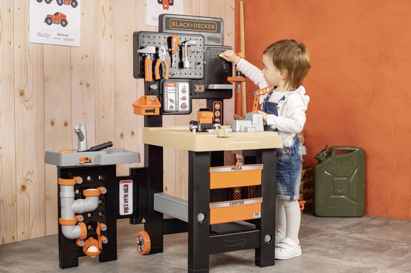 Smoby Black & Decker Mega Center -verktygsbänk
