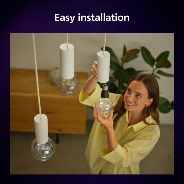 Philips Hue Lightguide Globe -smartlampa, E27, G95