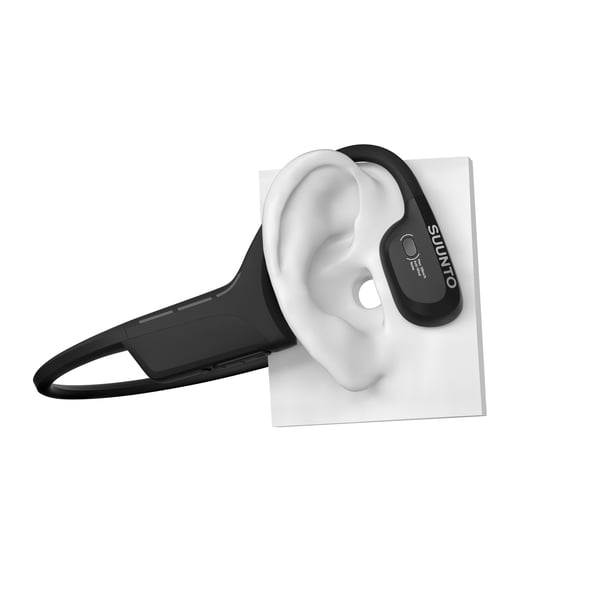 Suunto Wing 2 benledningshörlurar, Svart