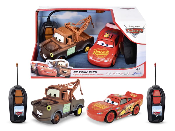 Simba Dickie Toys Bilar Blixten McQueen och Bärgarn, radiostyrda bilar