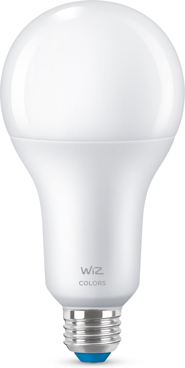 WiZ smartlampe, E27, opalglas, RGBW, Wi-Fi, 2452 lm