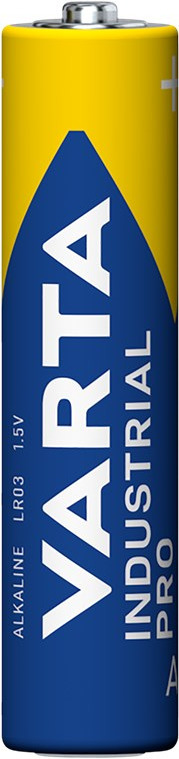 VARTA Industrial Pro -alkalibatteri, 10 stk. AAA (LR03) batterier