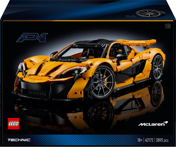LEGO® Technic McLaren P1™ Sæt med hyperbil til voksne 42172