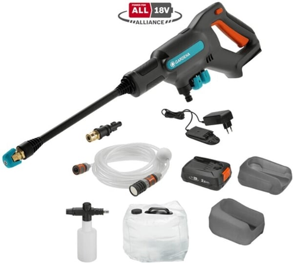 GARDENA AquaClean 24/18V P4A Premium mellemtryksrenser