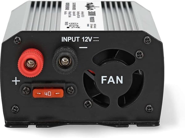 Nedis PIM30012FGY inverter, 12 V, 300 W, modificeret sinusbølge