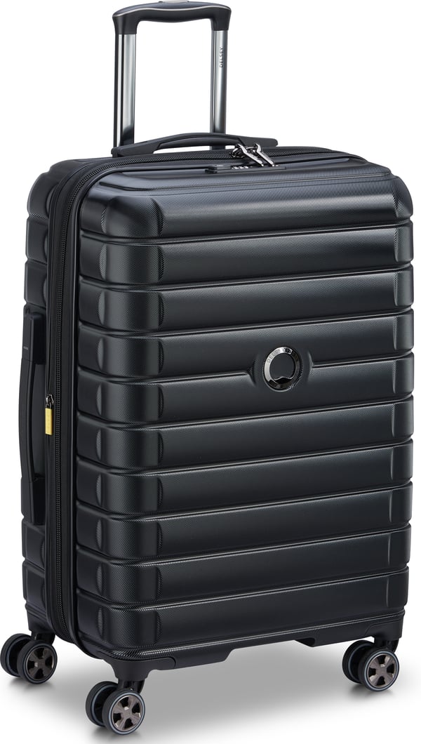 Delsey Shadow 5.0 Expanderbar 66 cm rejsetaske, sort