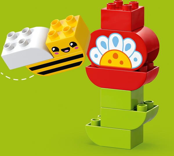 LEGO DUPLO Stad 10444 – Fantasiträdgård och roliga blommor