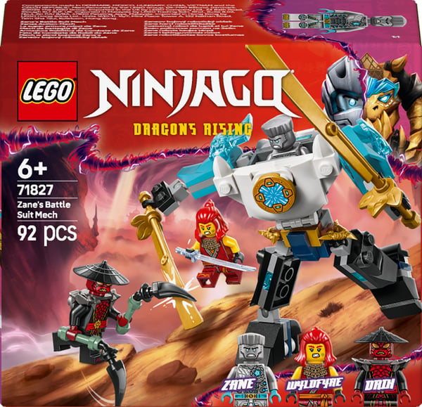 LEGO Ninjago 71827 – Zanes kamprobot