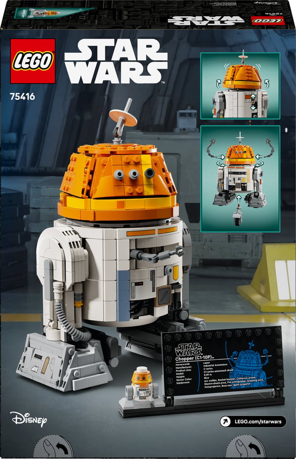 LEGO Star Wars 75416 – Astromekanikkodroiden Chopper (C1-10P)™