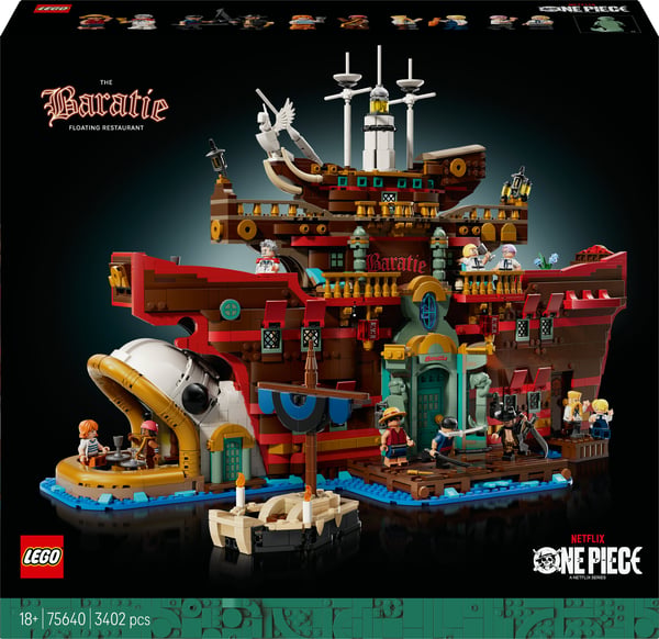 LEGO ONE PIECE 75640 Flytande restaurang Baratie