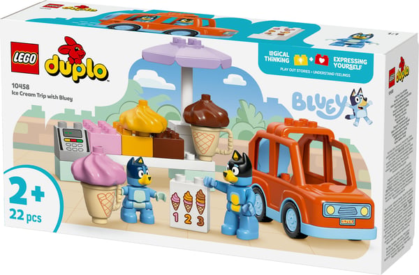 DUPLO Bluey 10458 Glassutflykt med Bluey
