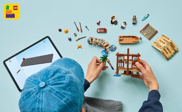 LEGO ONE PIECE 75636 Vindsnurrefiska bysstuga
