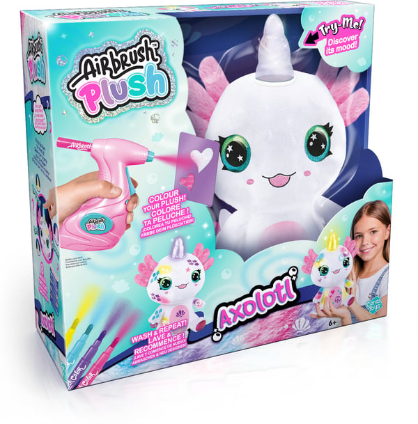 Airbrush Mjuk Axolotlfigur