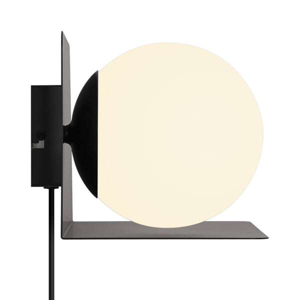 Nordlux Lilibeth vägglampa, svart