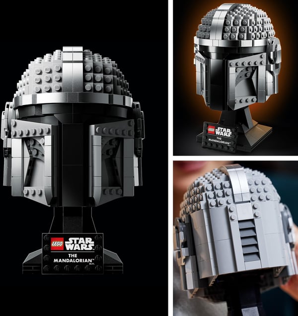 LEGO Star Wars™ The Mandalorian™ Helmet 75328 Byggset (584 delar)