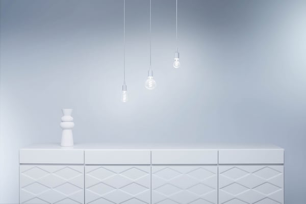 WiZ smartlampe, E27, ST64, RGB, Wi-Fi, 2200-6500 K, 470 lm, 1 stk