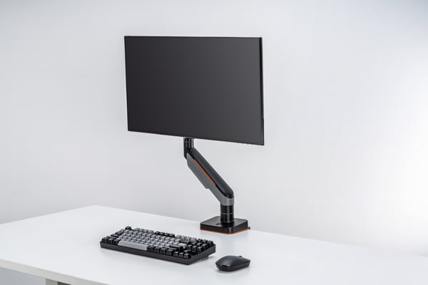 Mozi Heavy Duty Gaming -skärmstativ, matt svart-grå