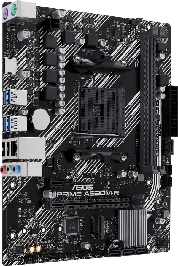 Asus PRIME A520M-R mATX-moderkort