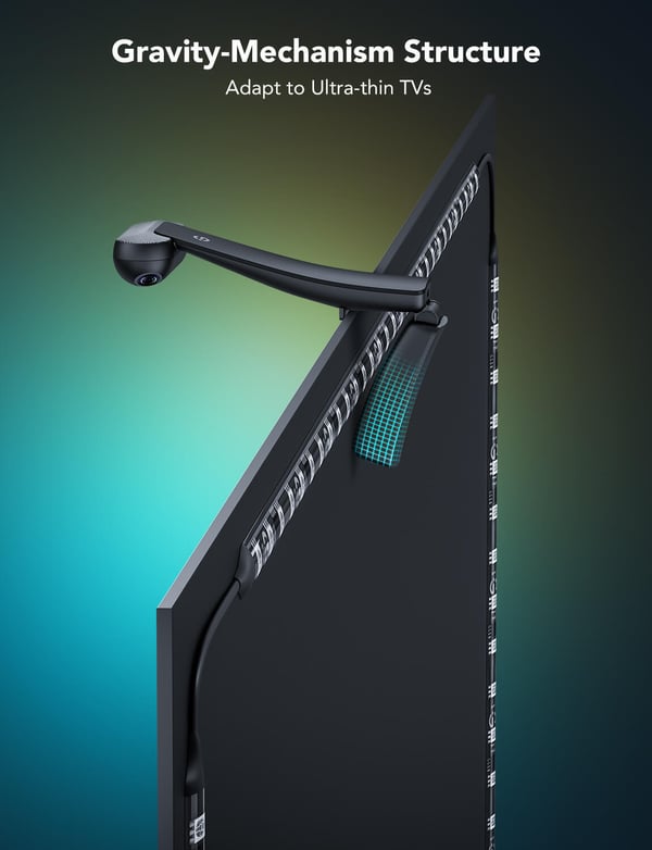 Govee Envisual TV Baggrundslys T2 med Dual Kameraer, 75~85" fjernsyn