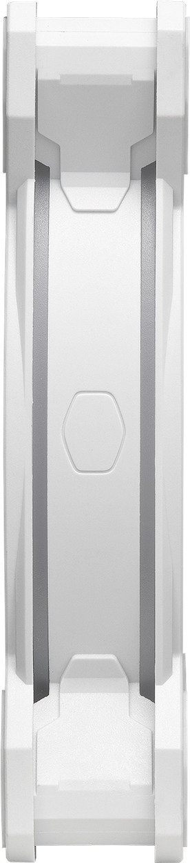 Cooler Master MasterFan MF120 Halo² ARGB -ventilator, 120 mm, hvid, 3-pack