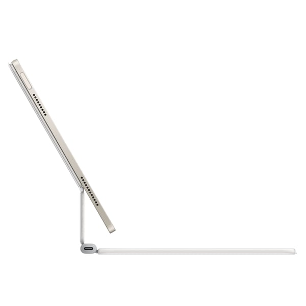 Apple Magic Keyboard för 11" iPad Air (M3) tangentbord och skydd, vit (MDFV4)