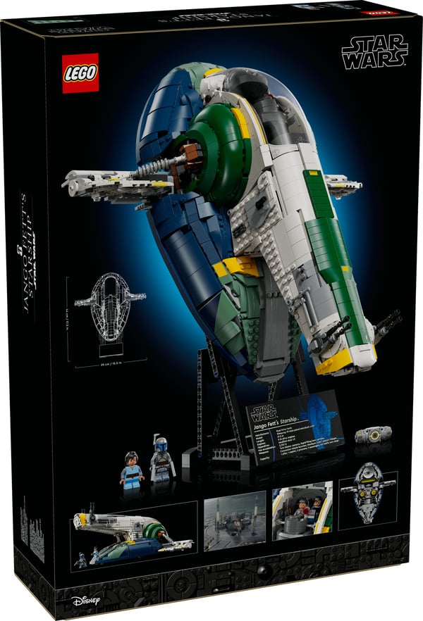 LEGO Star Wars 75409 Jango Fetts Flammande Class-stjärnskepp