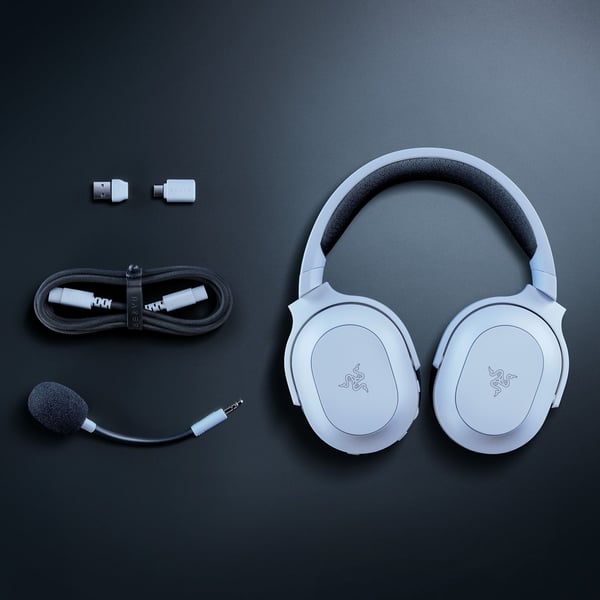 Razer Barracuda X Chroma trådlösa gamingheadset, vit