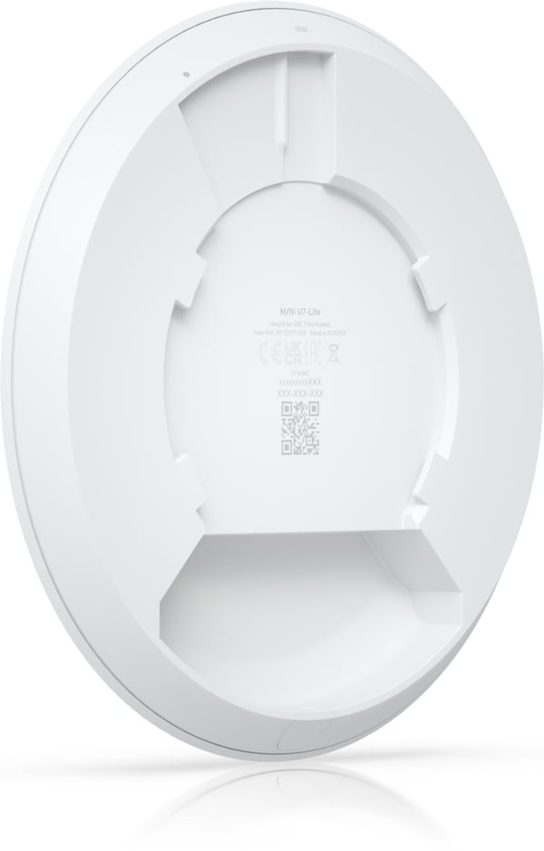 Ubiquiti U7 Lite Wi-Fi 7 basstation med PoE-stöd