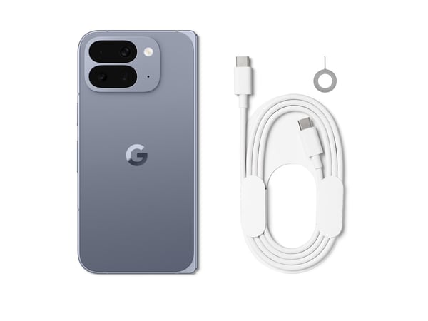 Google Pixel 10 Pro Fold 5G-telefon, 256/16 GB, Moonstone
