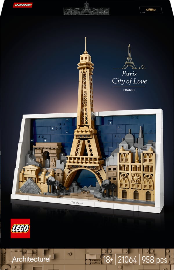 LEGO Arkitektur 21064 Paris - kärlekens stad