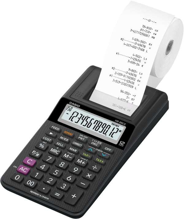 Casio HR-8 RCE -bandräknare