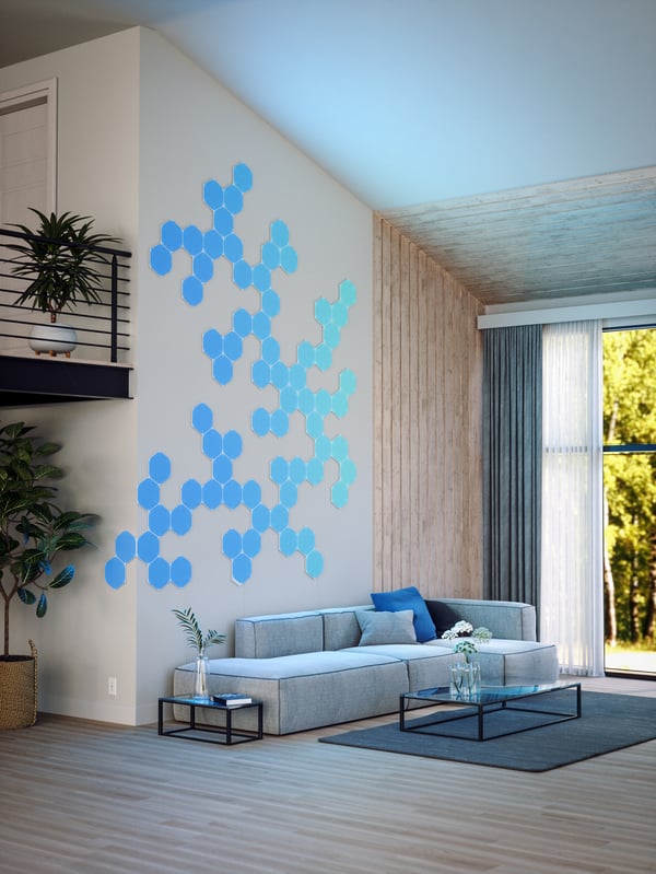 Nanoleaf Shapes Hexagon -tilläggsset, 3 paneler